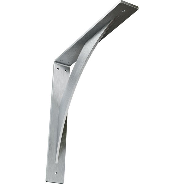 Ekena Millwork Legacy Steel Bracket, Unfinished 2"W x 14"D x 14"H BKTM02X14X14LECRS